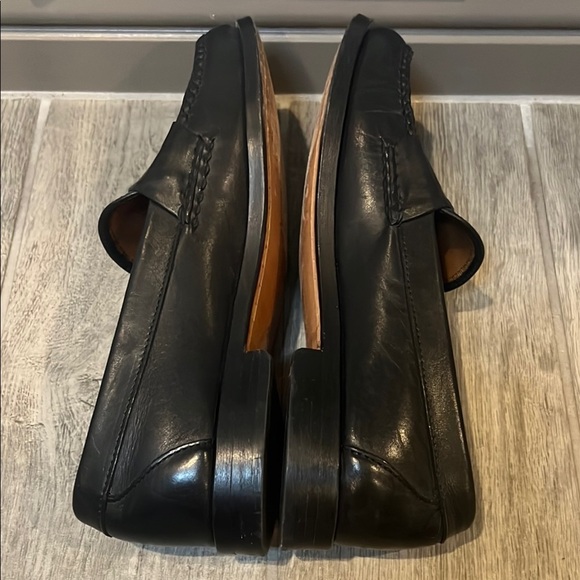 Allen Edmonds Black Classic Leather Penny Loafers size 9 1/2 D - Picture 5 of 8